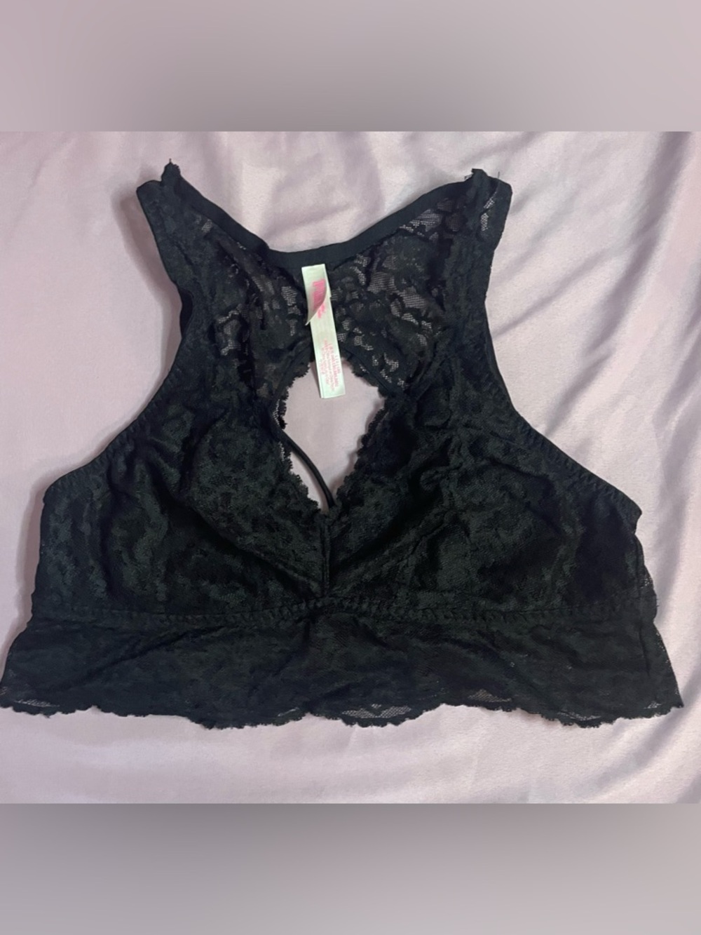 Lace Bralette - Black Victoria’s Secret sz lg